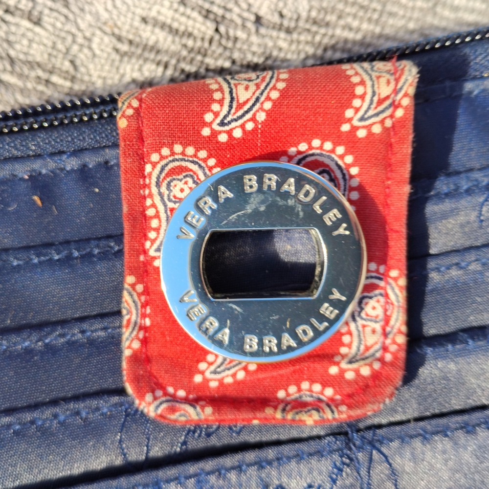 Vera Bradley Paisley Red and Blue Phone Case - Picture 4 of 7